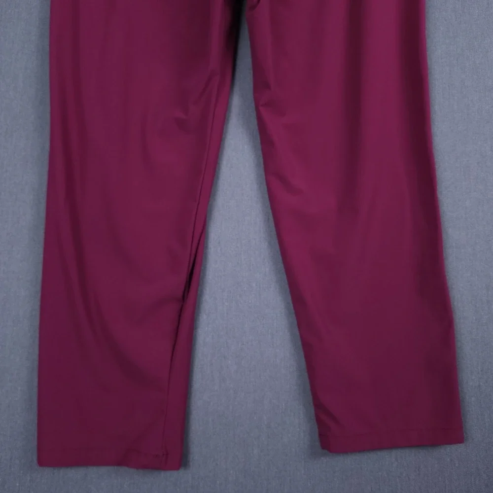 Greyson Montauk Trousers Men 36x32 (Fits 36x25) Purple Stretch Performance Chino